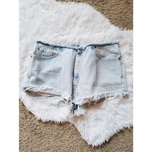 Levi's | Distressed Denim Shorts